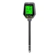 6-in-1 Digital tester for soil and liquids – pH, EC, light, moisture, fertiliser and temperature