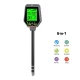 6-in-1 Digital tester for soil and liquids – pH, EC, light, moisture, fertiliser and temperature