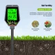 6-in-1 Digital tester for soil and liquids – pH, EC, light, moisture, fertiliser and temperature