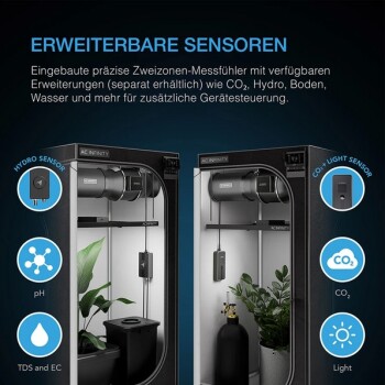 AC Infinity Controller AI+ för 8 enheter med Bluetooth + Wi-Fi