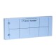Blue sticky traps against thrips 20 pieces each 5x12,5 cm