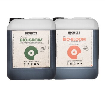 BIOBIZZ Grow + Bloom Kit for soil 2x 5L