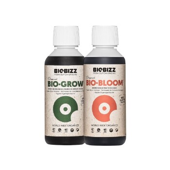 BIOBIZZ Grow + Bloom Kit for soil  2x 500ml