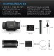 AC-Infinity avluftssats Pro 683 m³/h ø150 mm med Controller AI+