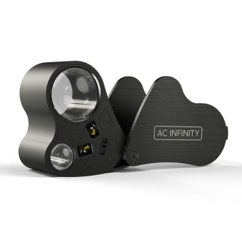 AC Infinity ficklupp med LED-belysning, 2 linser, 60...