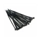 Cable ties, black, L 300 mm x W 4.8 mm, 100 pcs.