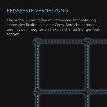 AC Infinity odlingstält Växtnät elastiskt, olika storlekar