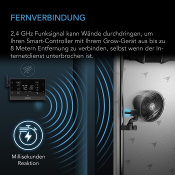 AC Infinity UIS 1-till-1 trådlös sändare och mottagare, 2-pack