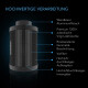 AC-Infinity avluftningsset Pro 1370 m³/h ø200 mm med Controller AI+