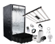 Secret Jardin 150x150x200 cm Growbox Set Lumen King LED 720W