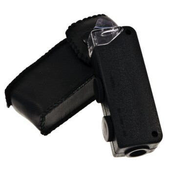 Pocket-Microscope with LED Light 60-100x