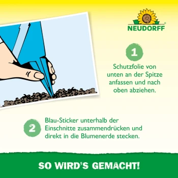 Neudorff Blau-Sticker 8 x 13 cm, 10 st., mot trips