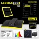 Garden Highpro 80x80x180 cm Growbox Set LEDMAXECO 150W -B Ware