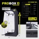 Garden Highpro 80x80x180 cm Growbox Set LEDMAXECO 150W -B Ware