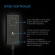 AC Infinity Cloudline A8 rörfläkt 1230 m³/h, ø200 mm, med varvtalsregulator