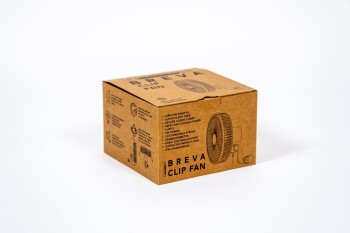 HOMEbox Air Breva EC Clip-fläkt 206 mm, oscillerande