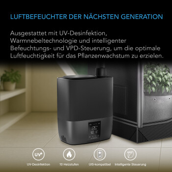 AC Infinity CLOUDFORGE T5 luftfuktare 9 liter med...