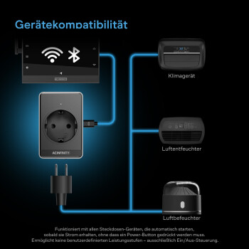 AC Infinity UIS Control Plug – styrkontakt för apparater som ansluts till eluttag