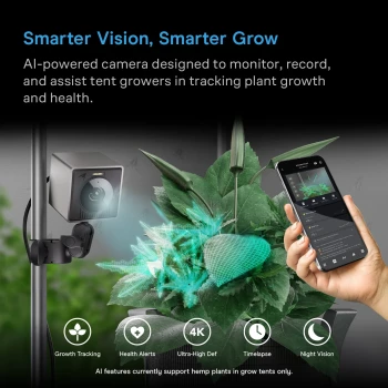 AC Infinity SPECTRON 3 – AI-driven 4K-odlingskamera...