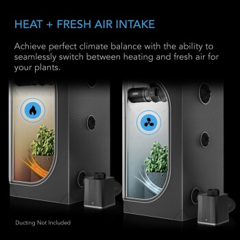 AC Infinity THERMOFORGE S7 1000 W – Smart värmare för odlingsboxar