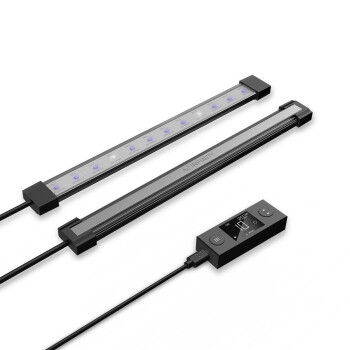 AC Infinity IONBEAM U2 UVA-LED-lister, 2-pack med styrenhet