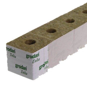 Grodan Rockwool Blocks Small Hole 7,5 x 7,5cm (8 pcs)