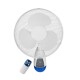Remote-Controlled Oscillating Wall Fan 45W