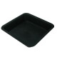 Square Saucer Black 18,9 x 18,9 cm
