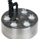 Mist-humidifier 1600ml/h 5 Membranes incl. swim ring
