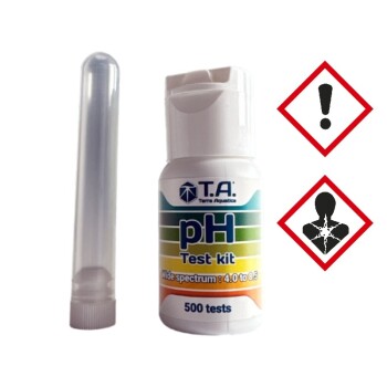 Terra Aquatica pH Test Kit for 500 Tests (4.0 to 8.5 pH)