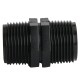 PE-Threaded Adapter, ¾" Ext.Thread to ¾" Ext.Thread