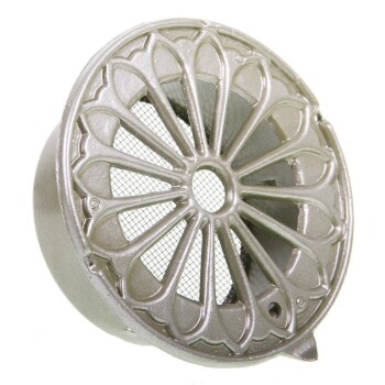 Ventilation Grid Aluminium Cast 100mm
