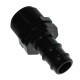 Hose connection 3/4 inch external thread on 25mm