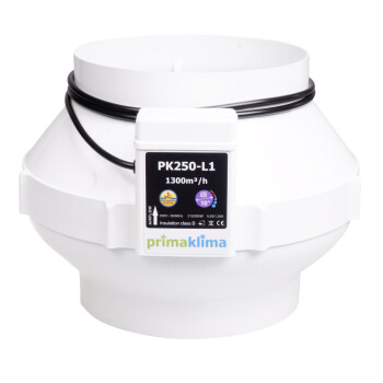 PrimaKlima Extractor Fan 1-Speed 1300m³ ø250mm