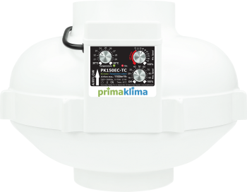 PrimaKlima Extractor Fan PK150EC-TC 1100m³/h...