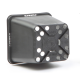 Square growing pot 9x9x9,5 cm - 0,50 L