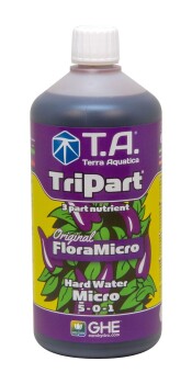 Terra Aquatica TriPart Micro hard water 1L, 5L, 10L (FloraMicro)