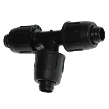 PE-easy T-Piece 25-25-25 mm bolted