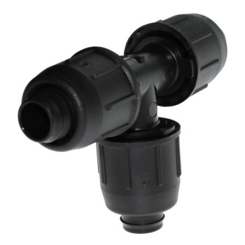 PE-easy T-Piece 25-25-25 mm bolted