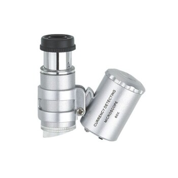 Pocket-Microscope with LED Light 60-100x