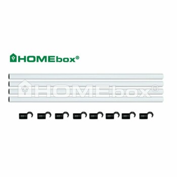 Homebox Fixture Poles Set 80cm, Ø16mm