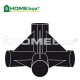 Homebox 4 way connector Ø22mm - 2 pieces