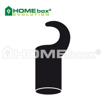 Homebox replacement hooks short Ø16mm - 4 pieces