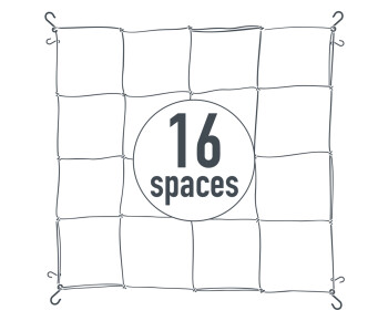 GHP Pronet modular plant net elastic 60x60cm - 120x120cm