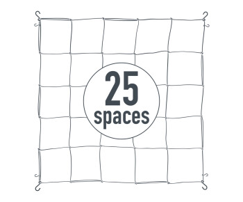 GHP Pronet modular plant net elastic 60x60cm - 120x120cm