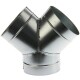 Y-Piece 100mm - 160mm