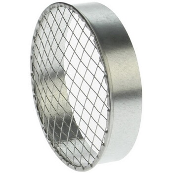Protective grid /exhaust connection 100mm - 250mm