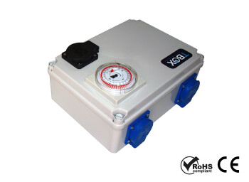 TBOX Timer Box 12x600 watt + Heater 230 V
