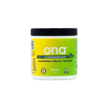 ONA Block Odour Neutraliser Lemongrass 170 g