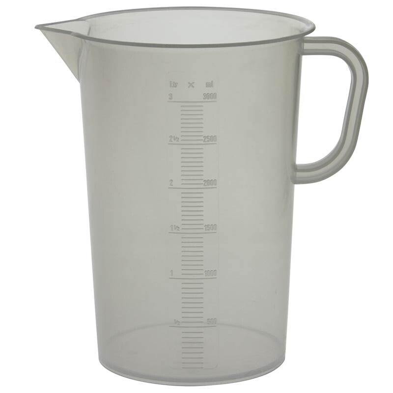 Measuring Jug 3000ml - 50ml units - growland.se